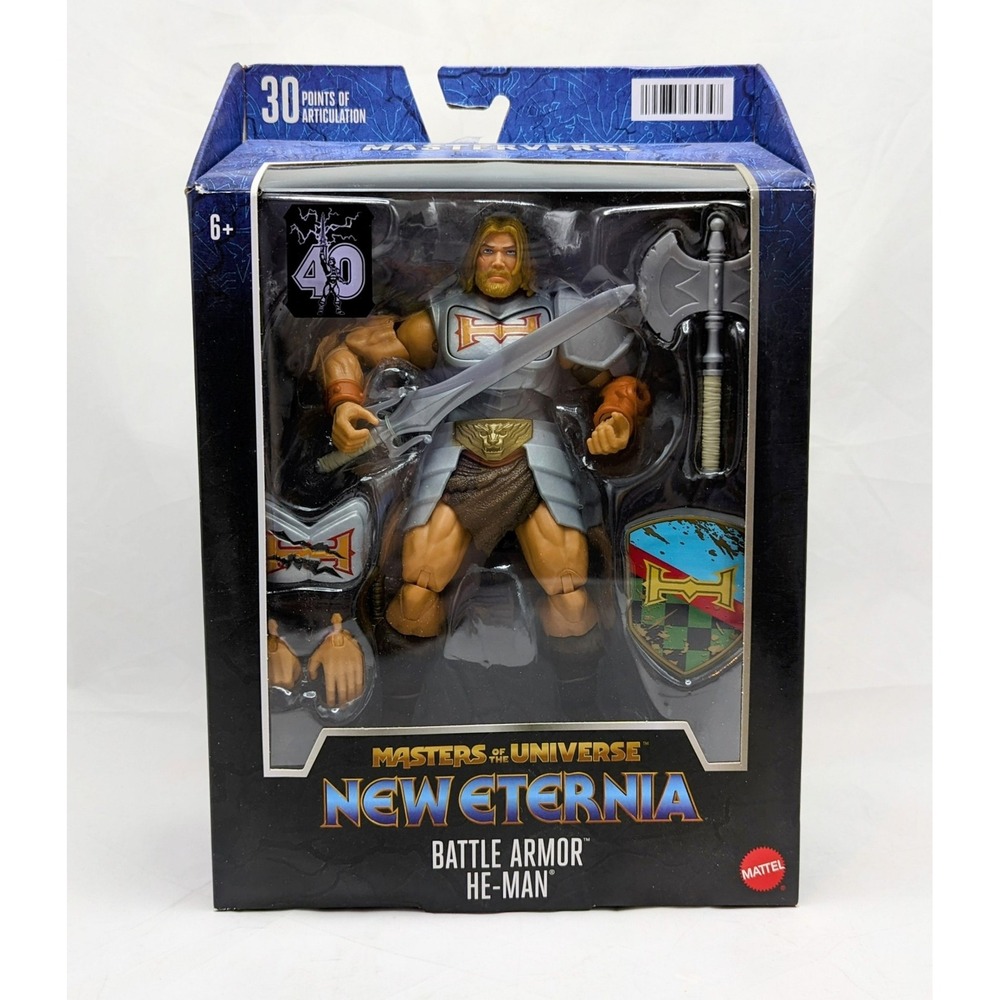 2022 Masters Of The Universe New Eternia Battle Armor He-Man Action Figure